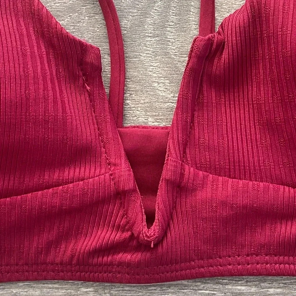 L*Space Siren Top, cabernet - Picture 8 of 10